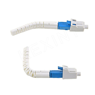KEXINT SM MM 광섬유 커넥터 PC/UPC/APC 연마 조정 가능한 각진 부츠