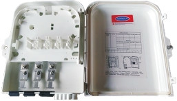 KEXINT KXT-A-8B FTTH 광섬유 분배 상자 8 코어 야외 IP66 방수 흰색