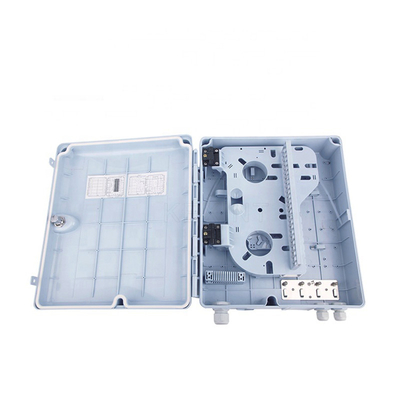 PLC ABS PC 백색과 FTTH 32 핵심 섬유 광분배 박스 KEXINT KXT-16I
