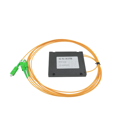 SC APC 2개의 핵심 배급 상자를 위한 3.0 MM 1x2 광섬유 PLC 쪼개는 도구 아BS 유형 사용