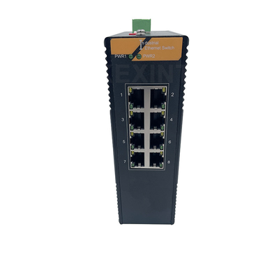 KEXINT 기가비트 8 전기 포트 산업용 (POE) 전력 이더넷 스위치