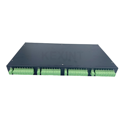 KEXINT 4 X 8 SC APC 광섬유 PLC 스플리터 1U ODF 19 인치 랙 광섬유 패치 패널