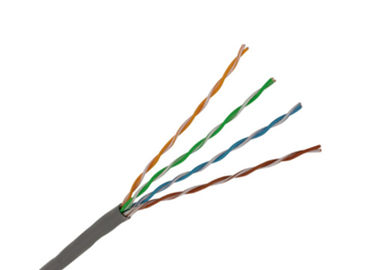 고속도 구리 랜 케이블 공통 컴퓨터 Cat6 Ethernet 케이블 전선은 0.505 밀리미터를 사용했습니다