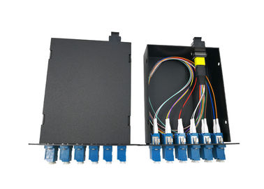 12 LC  MTP MPO 패치 코드 비 카세트 단일모드 섬유 옵티아 모듈