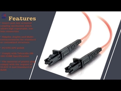 KEXINT Simplex Duplex Single Mode Multimode LSZH MTRJ OM1 OM2 Fiber Optic Patch Cord