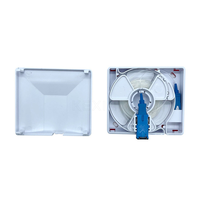 KEXINT 1 핵심 ABS FTTH 섬유 광학 표면 플레이트 광섬유 단자 박스
