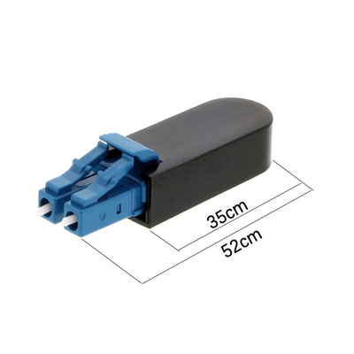 LC 케이블 조립을 위한 KEXINT 두 부분으로 된 되돌림 섬유 퀵 커넥터 LC UPC MM / SM