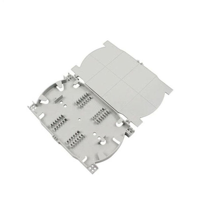 FTTH ABS 재질 KEXINT 섬유 스플라이스 카세트, 12 24개 핵심 광섬유 접속 트레이