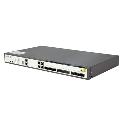 여러가지 유형의 ONT로 적합한 10 기가비트 이더넷 8 공항 1U GPON OLT FTTH