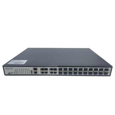 여러가지 유형의 ONT로 적합한 10 기가비트 이더넷 8 공항 1U GPON OLT FTTH