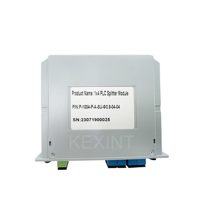 KEXINT FTTH LGX 카드 유형 PLC 광 스플리터 1x4 SC UPC G657A1 광섬유 PLC 스플리터