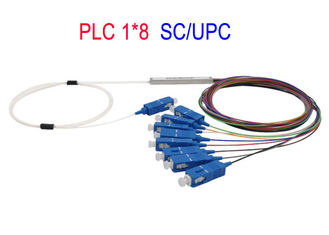 UPC 광섬유 PLC 분배기 작은 모듈 1650년 수술의 파장 극대값