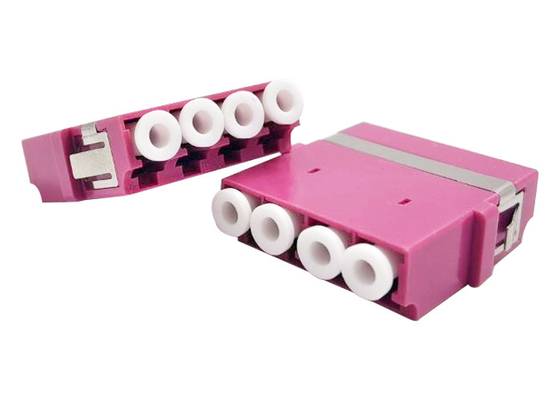 FTTH 박스를 위한 LC / PC 프트스 OM3 섬유 광 적응 접속기들 4P명