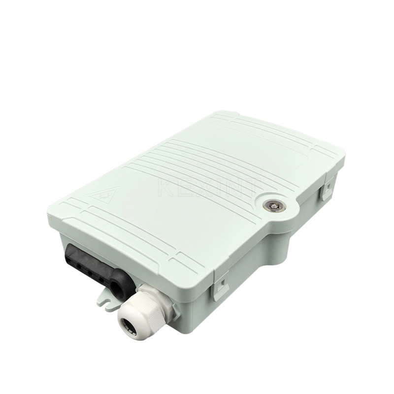 KEXINT KXT-A-4B FTTH 광 섬유 분포 박스 하얀 야외 벽 장착